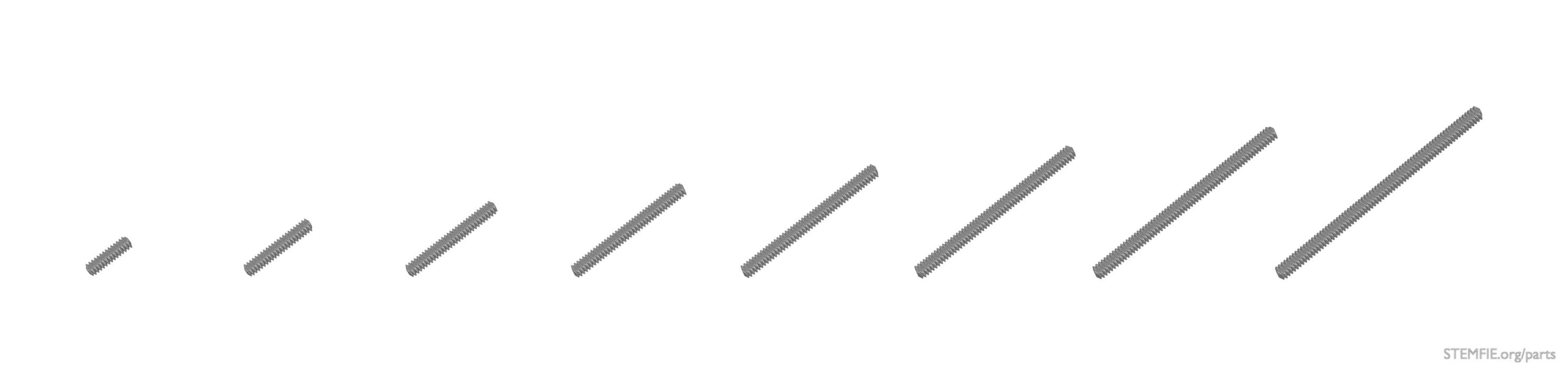 Threaded Rods category banner stemfie.org