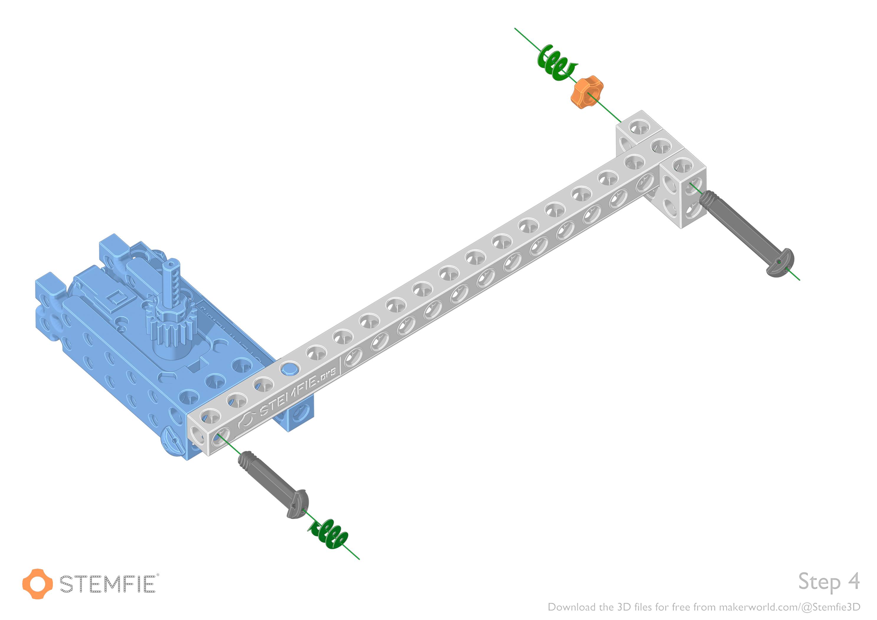 Project SPS 000006 STEMFIE Infinity Gears stemfie.org Step 00 Assembled